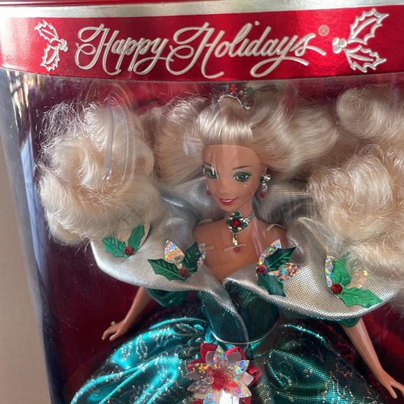 1995 Happy Holidays Barbie MIB - Picture 2 of 16